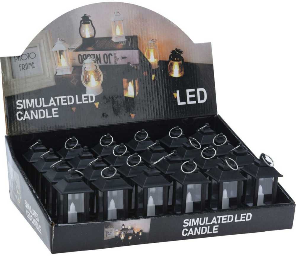 „Ambiance Light“ LED žibintas žvakei, 9 cm, 109123