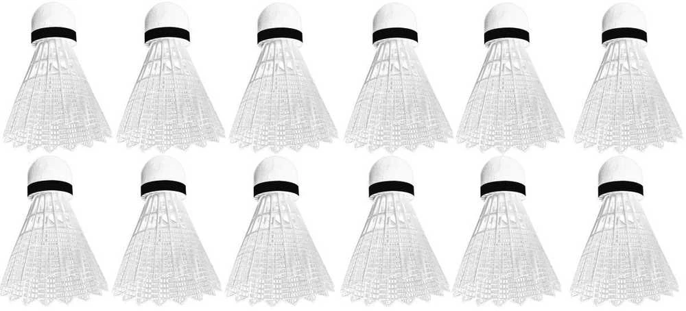 XQMAX Badmintono nyloninės plunksnos 12 vnt