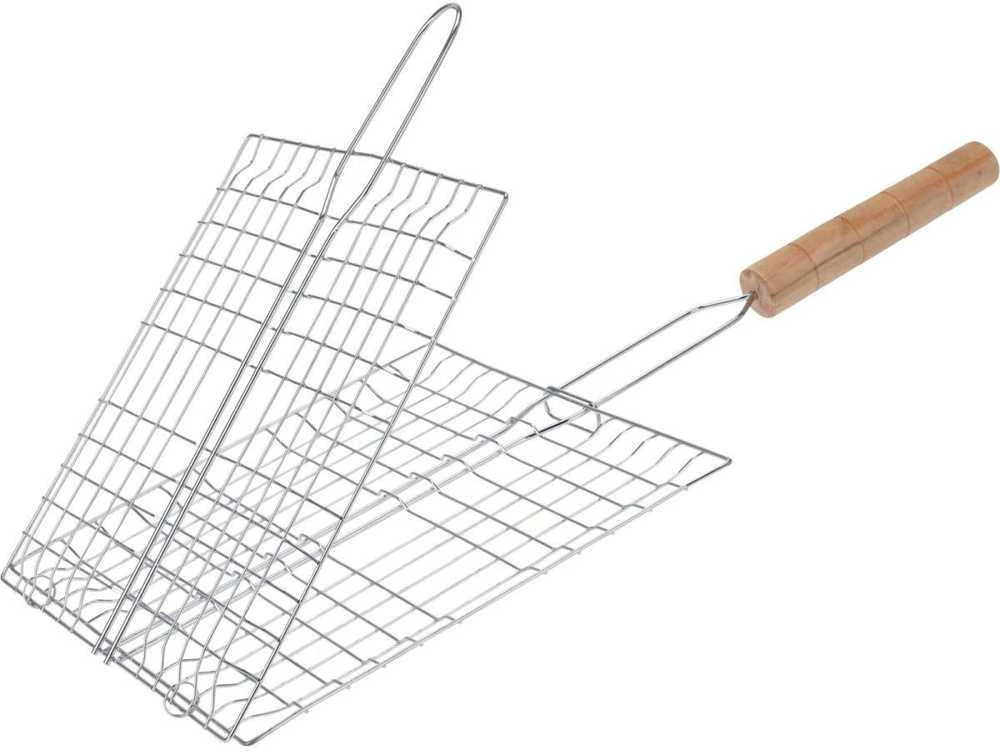 Bbq Line Grilio grotelės mėsainiams kepti plienas 43x23 cm