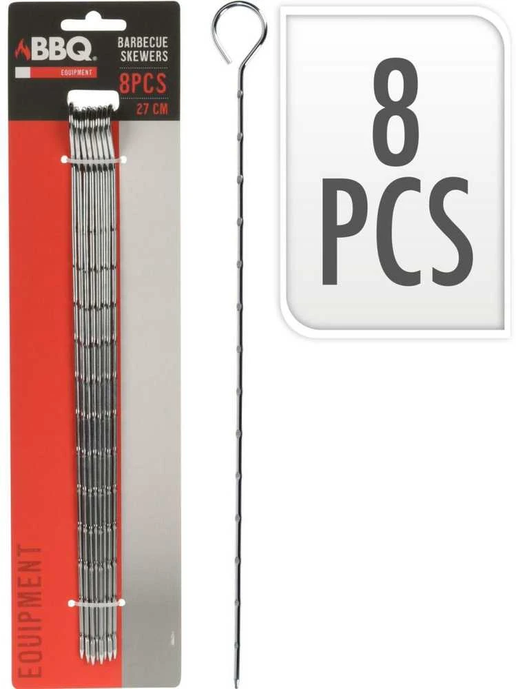 Mondex Bbq Line iešmo vėrinukai, 8 vnt. 27cm