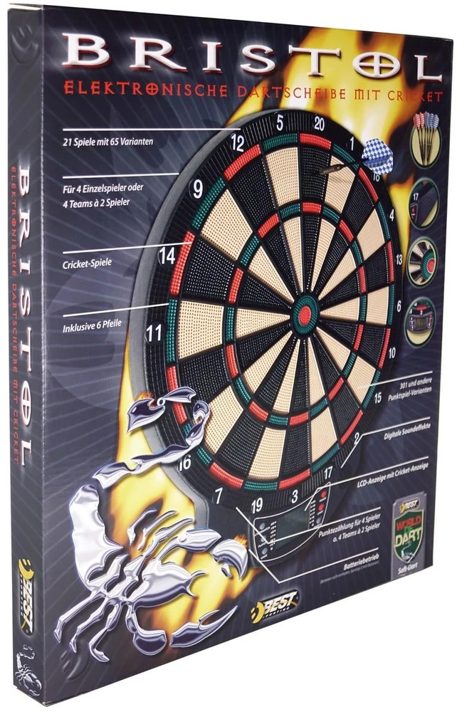 Best Sporting „DART“ elektroninis LCD skaitiklis Bristolyje, geriausias sportinis