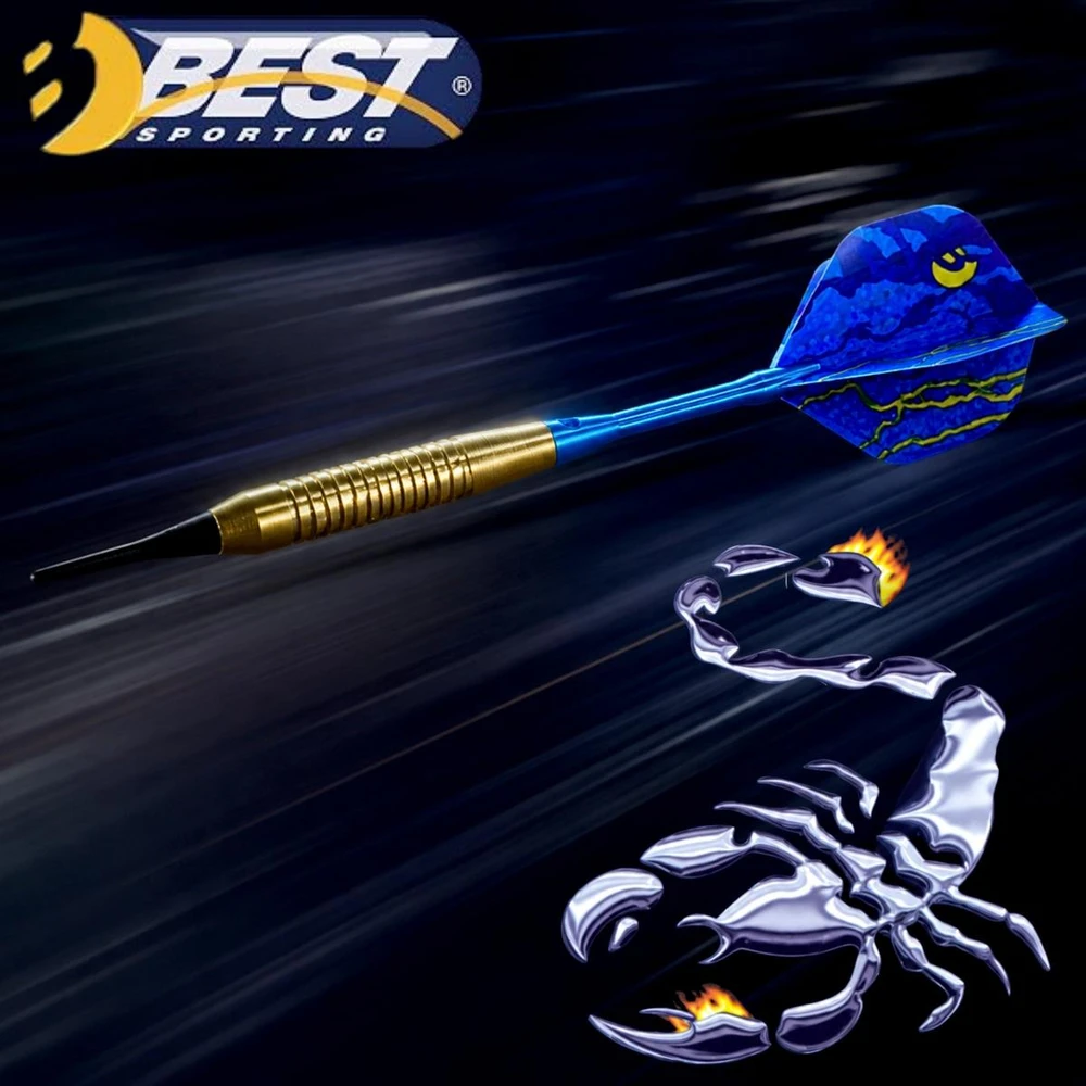METALINIAI SMIGINIO STRĖLYTĖS DART TYPHOON 3VNT SAUGIOS BEST SPORTING 7008604