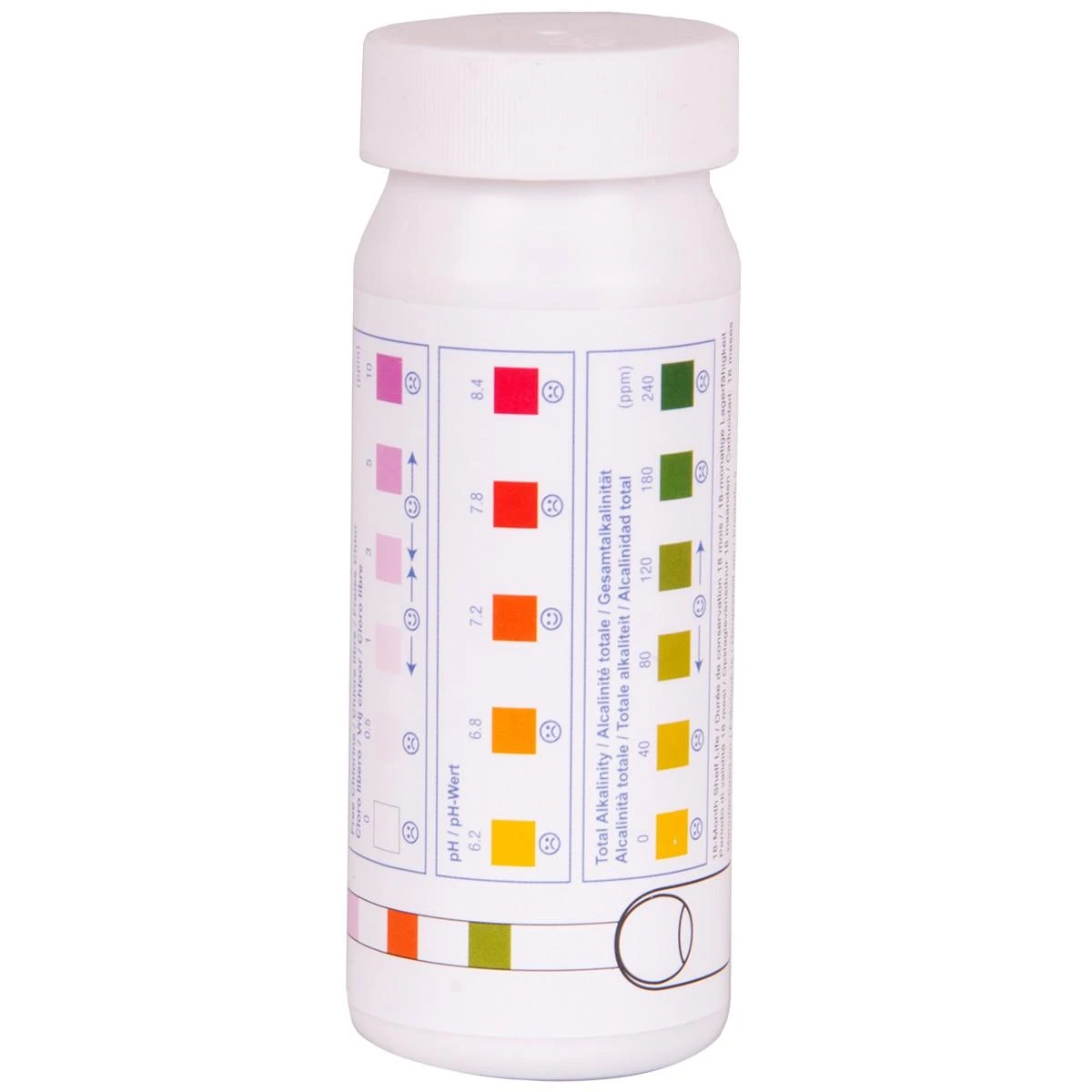 Bestway Baseinų pH, alkalio ir chloro testeris