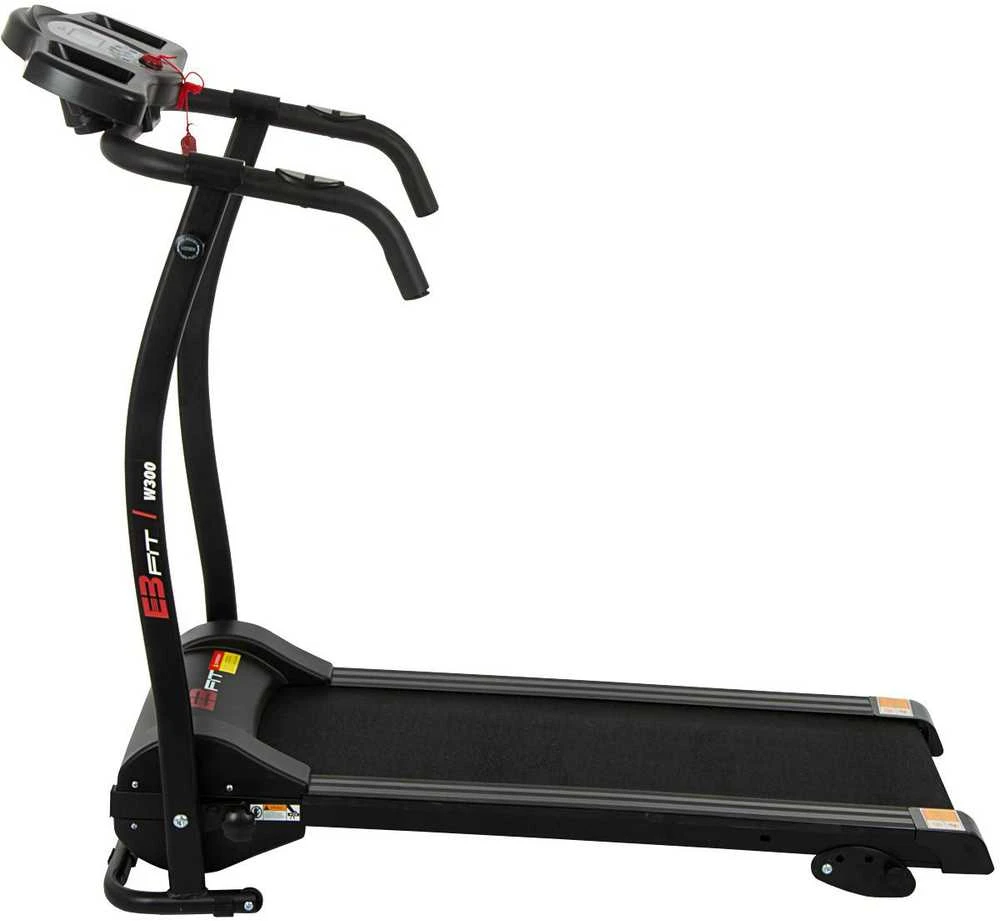 Juodas bėgimo takelis W300-2 su valdymo konsole