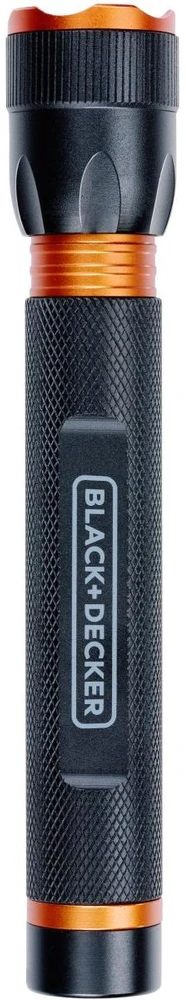 BLACK +  DECKER Juodas + DECKER LATARKA TAKTYCZNA aliumininės 3,5W 200LUMENÓW Juodas + DECKER