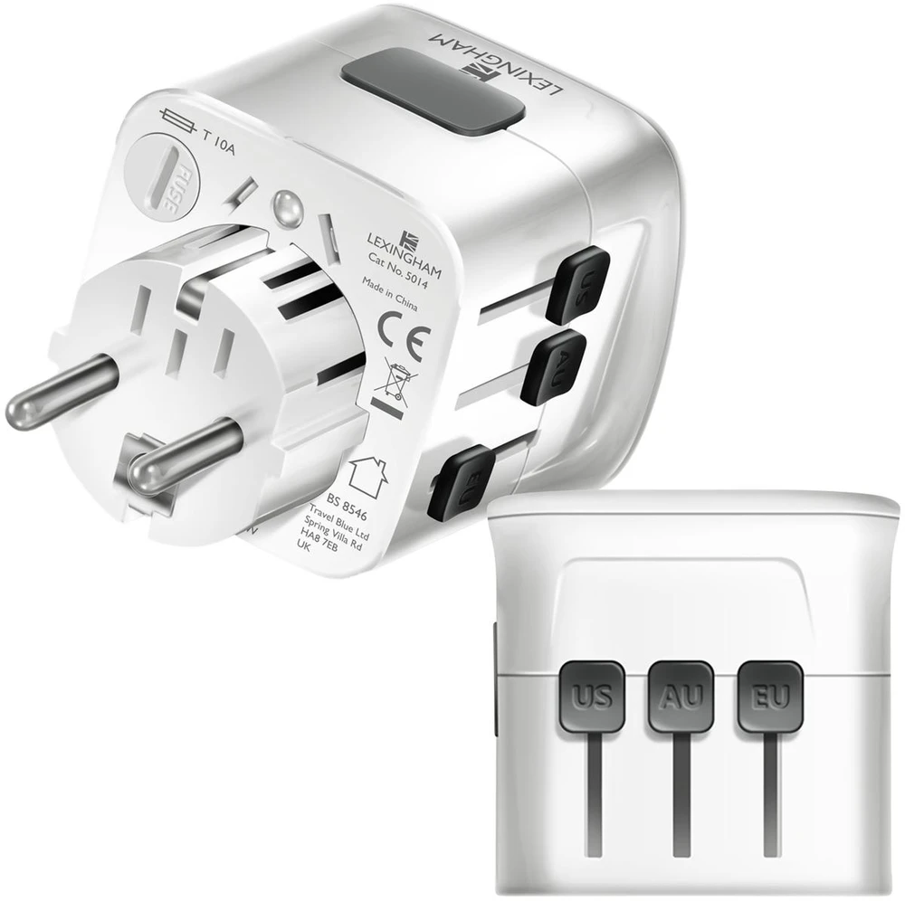 Blue Mėlynas LEXNIGHAM adapteris perėjimas WORLDWIDE PRO