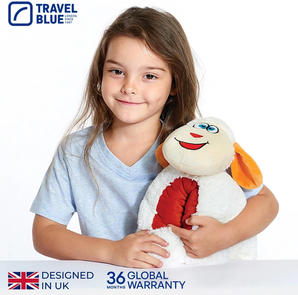 Pellucci Mėlyna TRAVEL Mėlynas PODUSZKA PODRÓŻNA DZIECĘCA OWIECZKA SNOWY