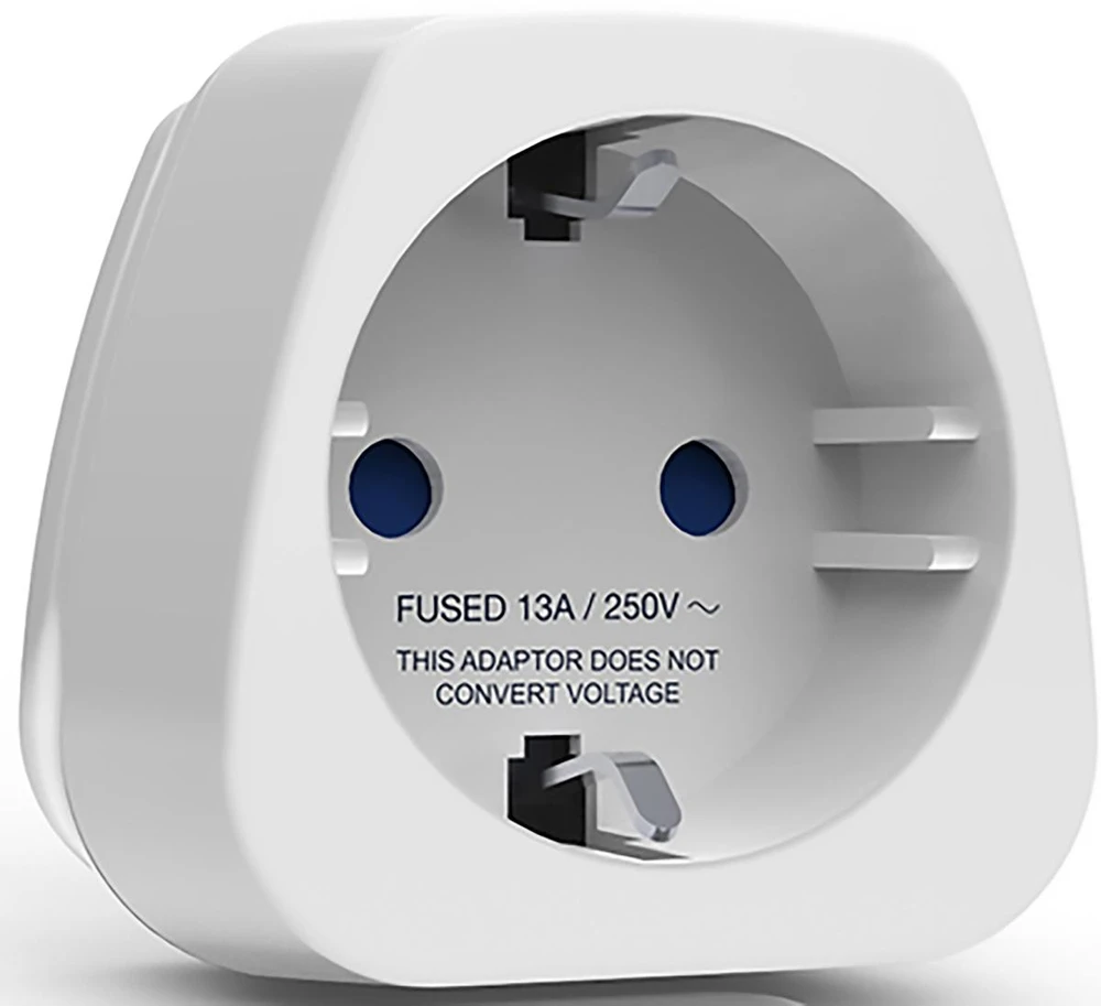 Tech Protect Mėlynas TRAVEL Mėlynas PERĖJIMO ADAPTERIS SHUCKO -> UK