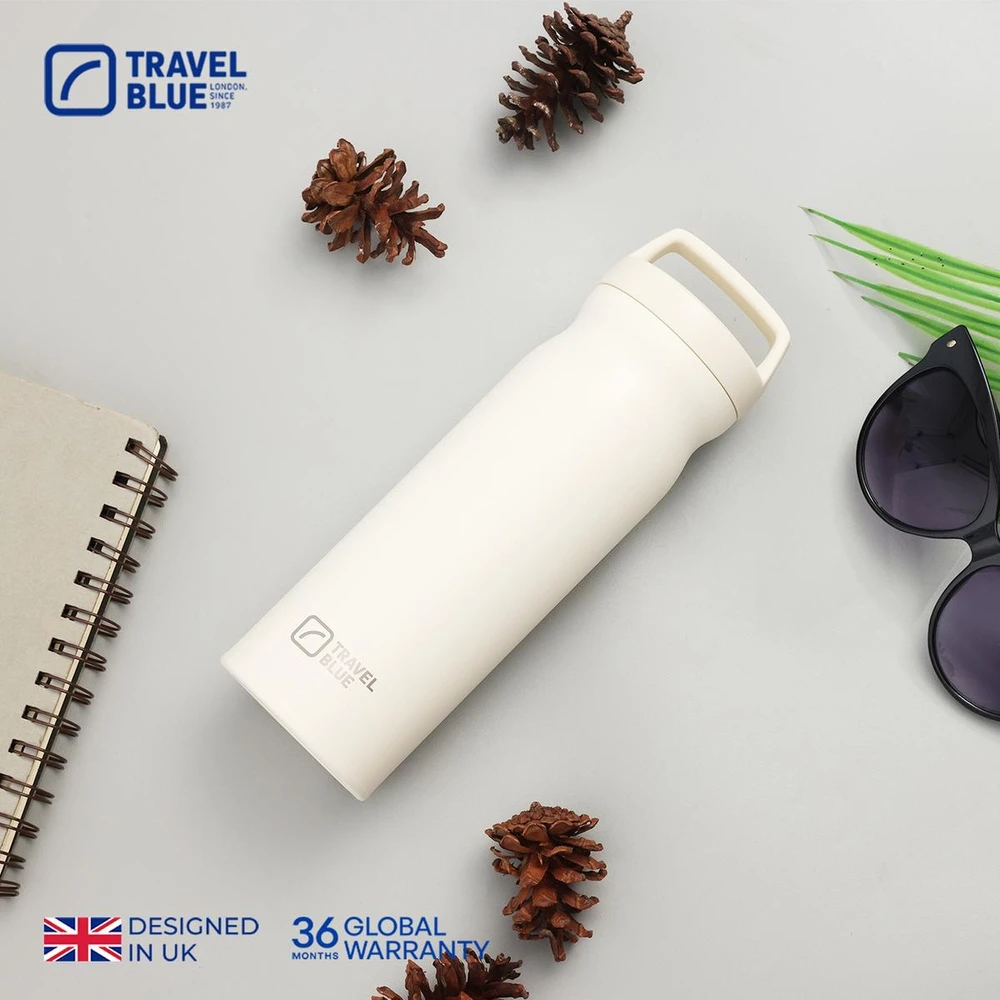 Blue Mėlyna TRAVEL Mėlynas termosas kremas