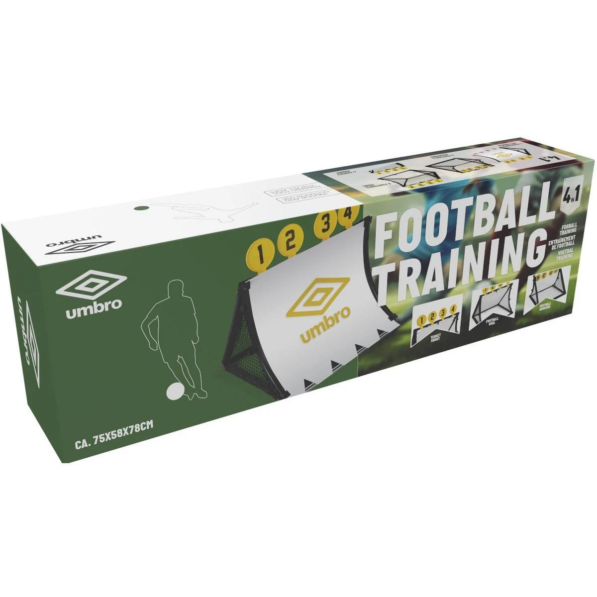 Umbro futbolo treniruoklis su atšokimu 4 viename