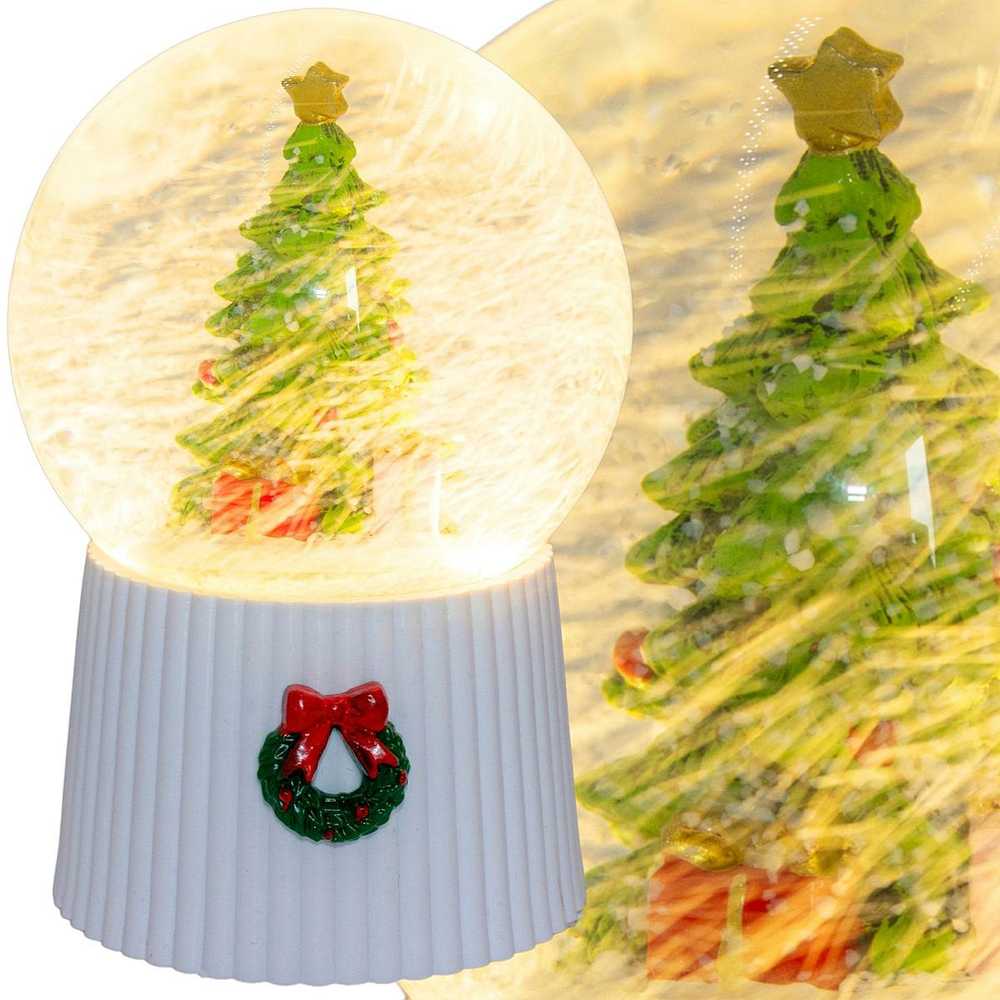Christmas Decoration 147 MM LED SNIEGO GAUBLYS SU ŽAIDŽIAMA KALĖDŲ EGLUTĖ