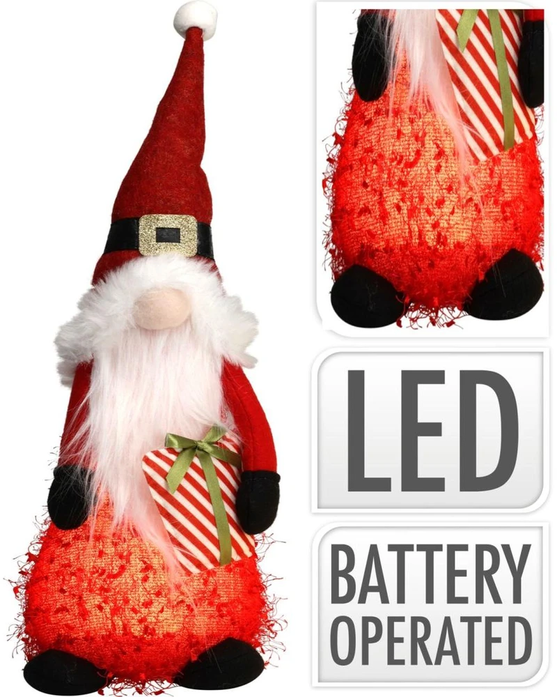 Christmas Decoration pliušinė kalėdinė LED figūrėlė 51 cm