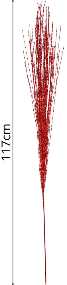 Kn Filters Dekoratyvinė šakelė 117 cm raudona