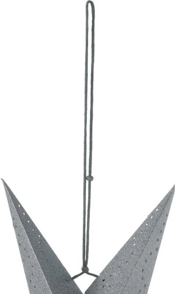 Christmas Decoration Sidabrinė Dekoratyvinė Žvaigždė 45 cm - Kalėdų Ornamentas