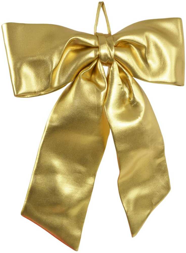 Christmas Decoration Dekoratyvinė juosta XXL 68x80 cm - Aukso spalva - Kalėdinė dekoracija