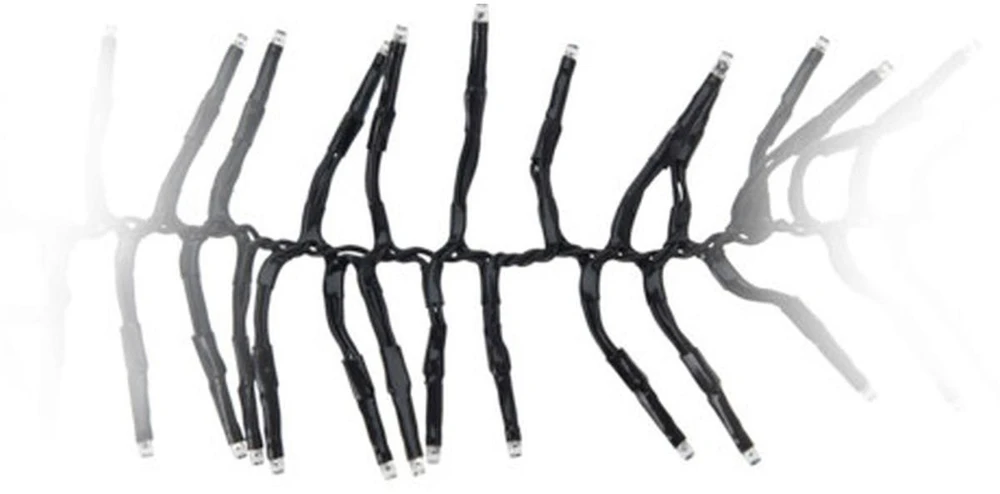 Christmas Decoration KALĖDINĖS LENGVOS GRANDINĖS 576 LED LAIKMATIS COLD Baltas