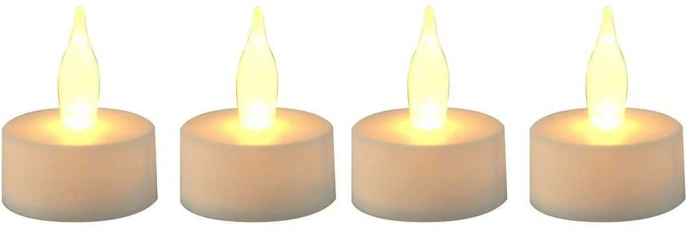Dekoracja Domu Ambiance Light 4 LED ARBATINIŲ ŽVAKIŲ RINKINYS 756504