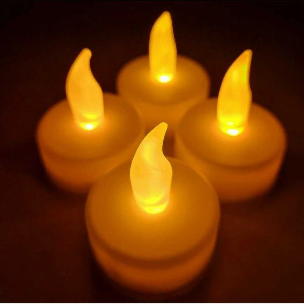 Dekoracja Domu Ambiance Light 4 LED ARBATINIŲ ŽVAKIŲ RINKINYS 756504