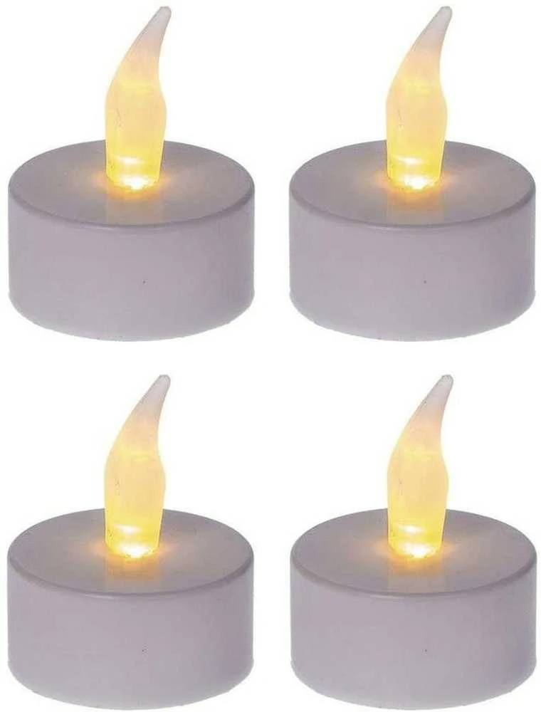 Dekoracja Domu Ambiance Light 4 LED ARBATINIŲ ŽVAKIŲ RINKINYS 756504
