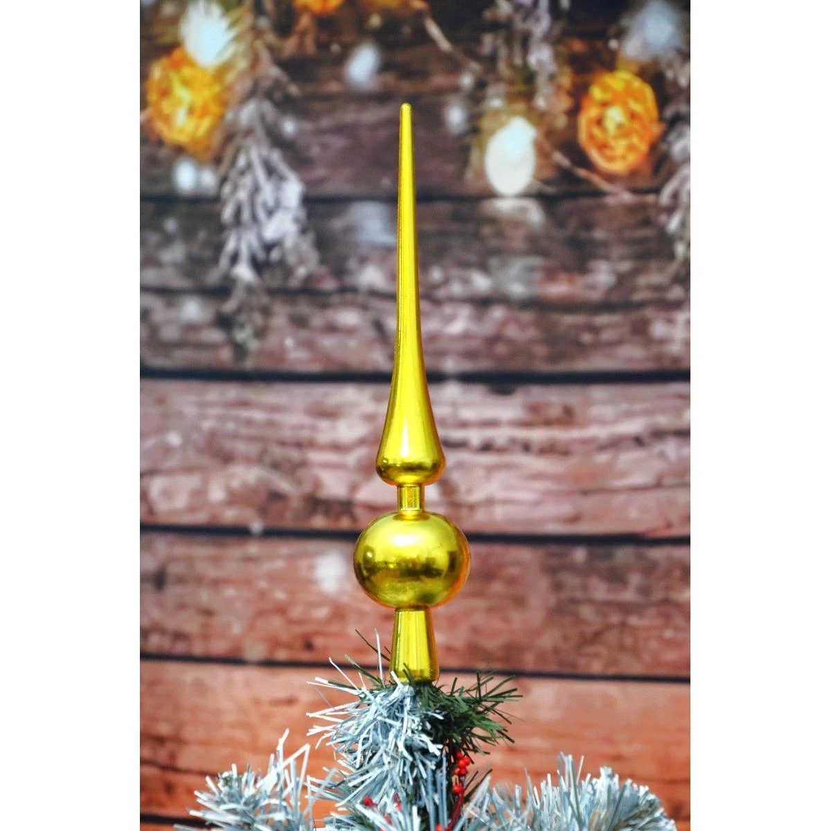 Christmas Gifts Auksinė eglutės viršūnė, 25 cm
