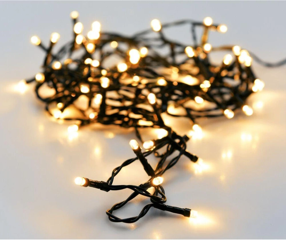 Mondex Christmas Gifts KALĖDINĖS LEMBUTĖS GRANDINĖS ŠVIESOS 720 LED ŠILTAI BALTA