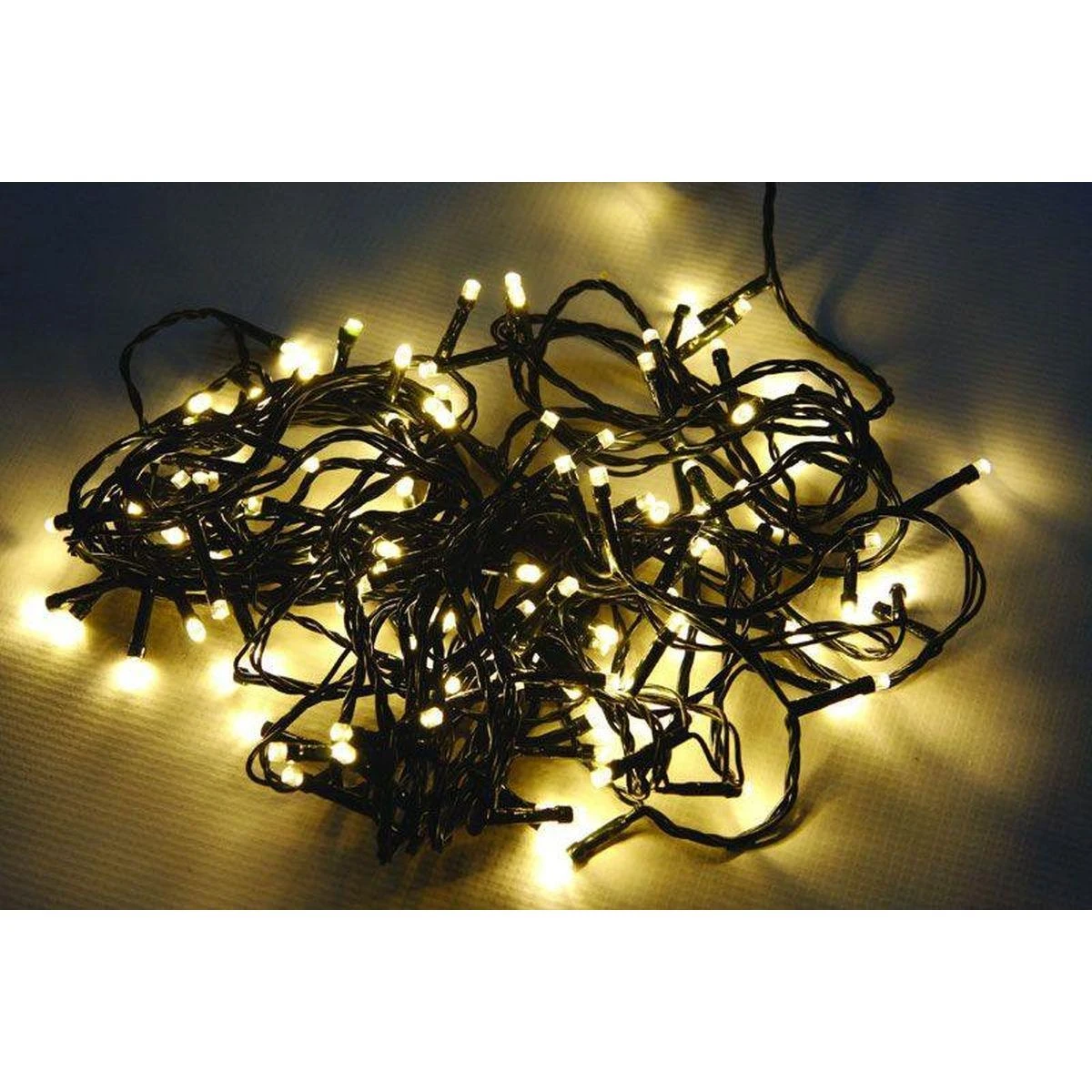 Christmas Gifts Kalėdinės LED lemputės 120 šiltai baltų