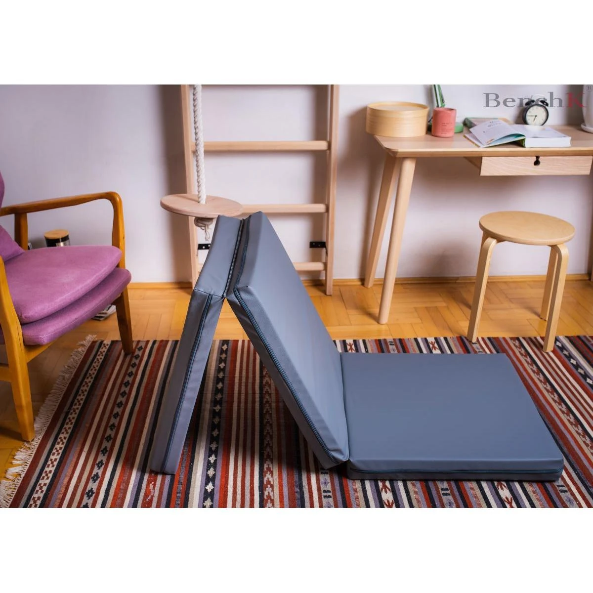 Sulankstomas gimnastikos čiužinys BenchK, 180cm