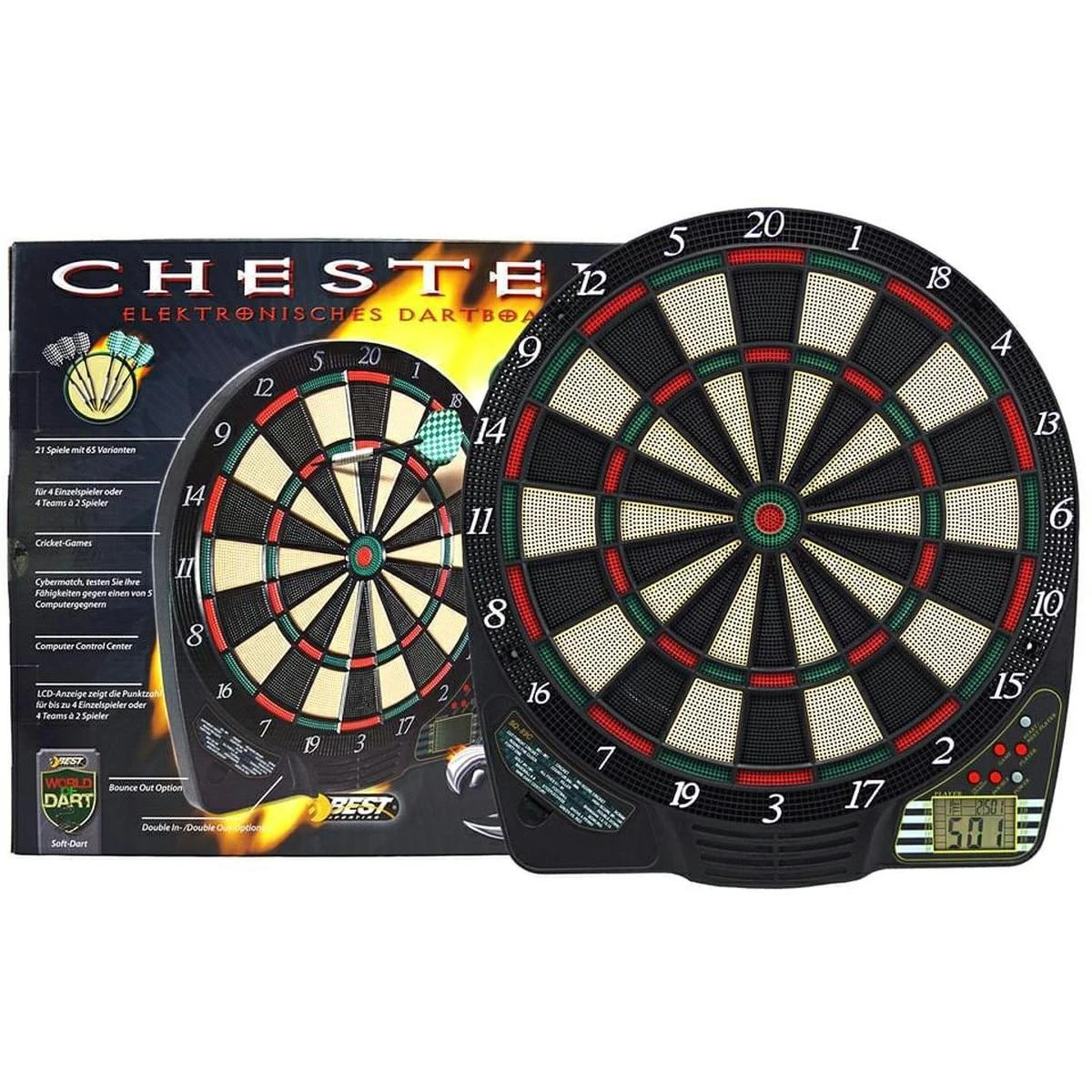 Elektroninis dartas Chester Best Sporting