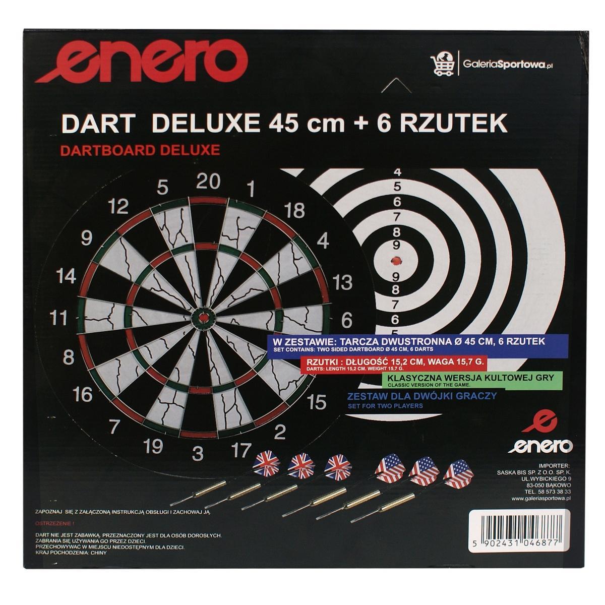Enero lauko dart lenta 45 cm su 6 strėlytėmis