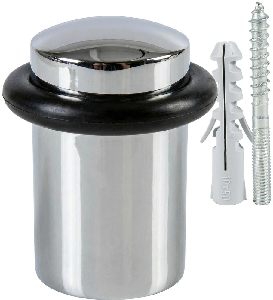 DeCastyl Durų atstumtuvas 27/46 mm poliruotas nerūdijantis plienas Kowalski