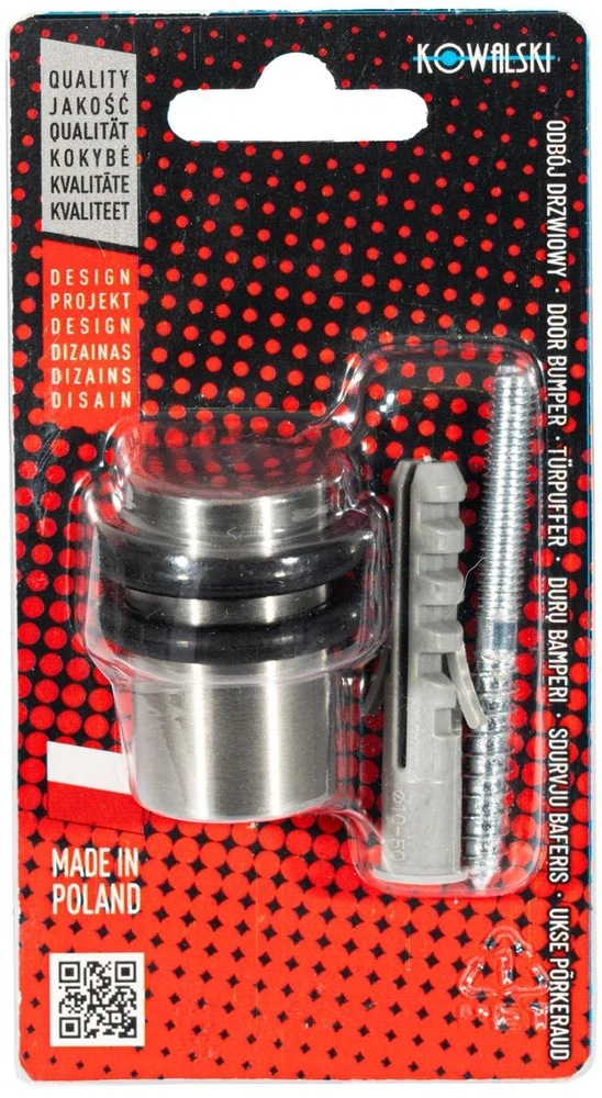 Decastyl Durų atmušėjas 25/40 mm nerūdijantis plienas Kowalski