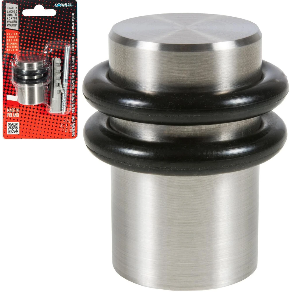 Decastyl Durų atmušėjas 25/40 mm nerūdijantis plienas Kowalski