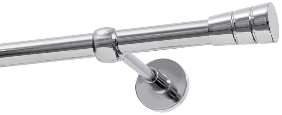 Decastyl VIENA KARNIZO LAZDYNA FI 19 MM CHROMAS 240 CM KŪGINĖ KOWALSKI