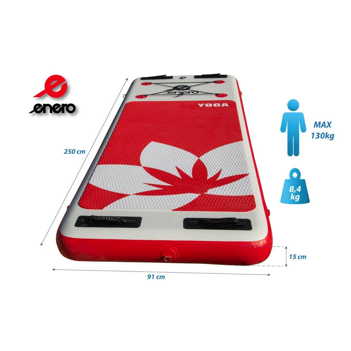 Pripučiama Sup lenta Enero Yoga, 250x91x15cm, 130kg