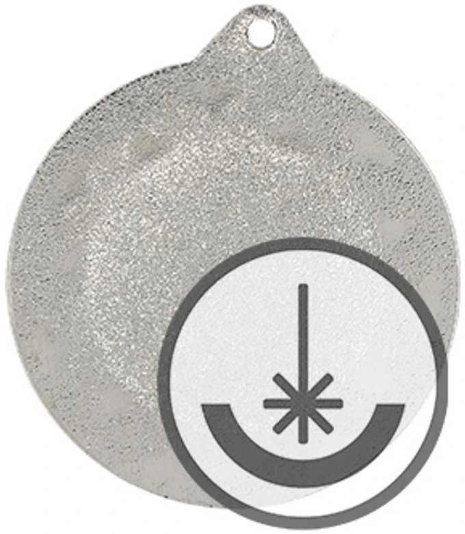 Detal Lazeriu graviruotas medalis - RMI
