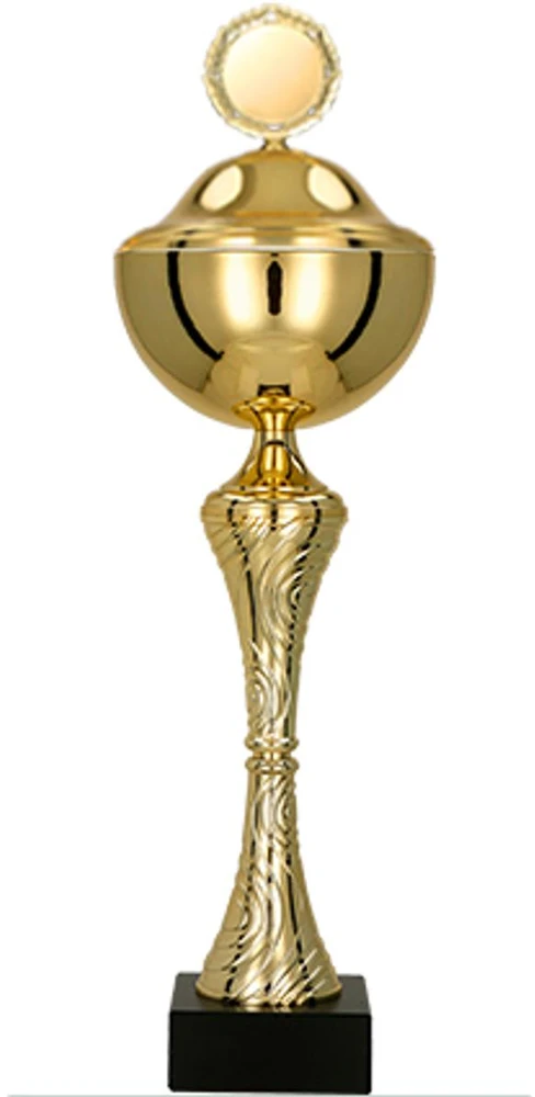 Detal Metalinis puodelis su dangteliu