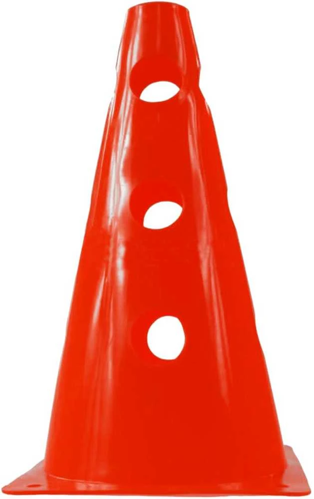 Detal Kūgis Su Skylutėms 23cm Legend Raudonas