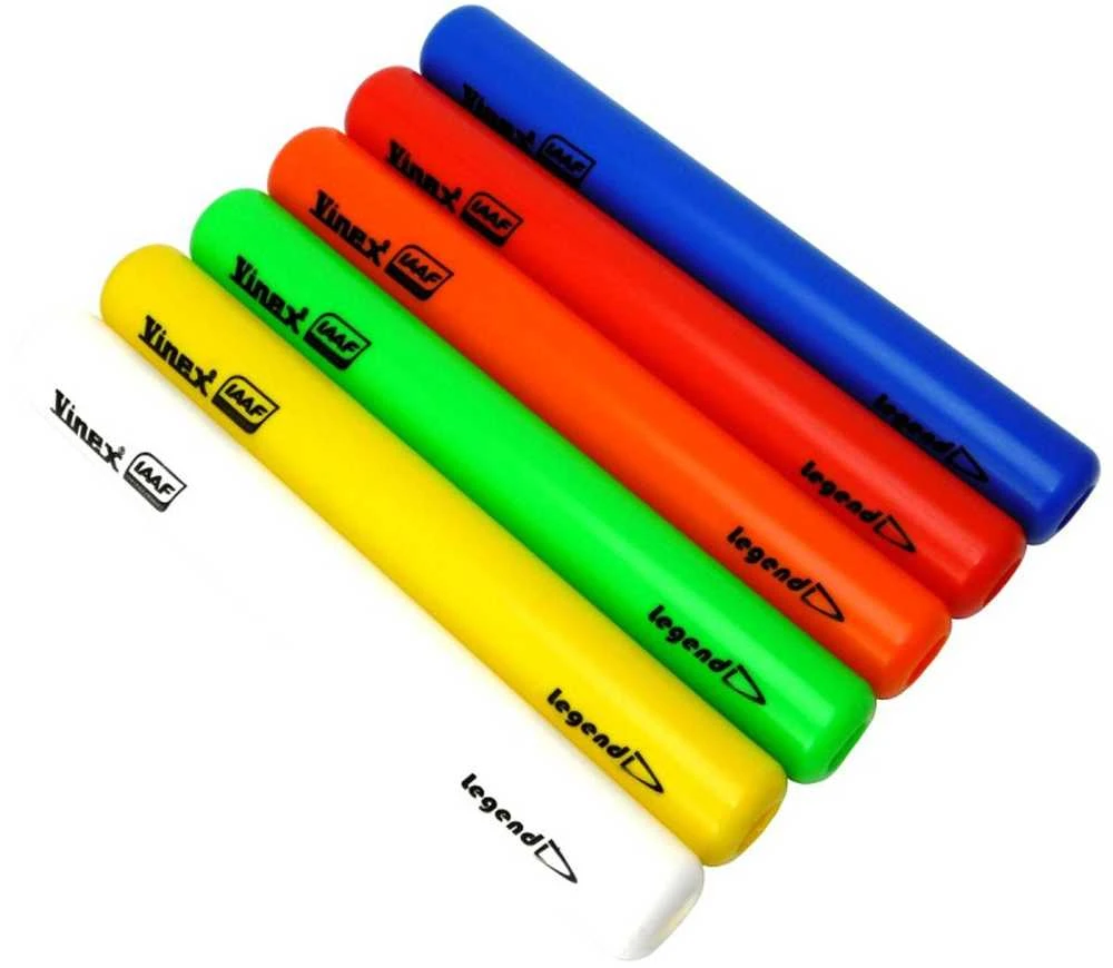 SMJ sport estafetės lazdelė PSZ6-30MULTI – 6 vnt. 30 cm