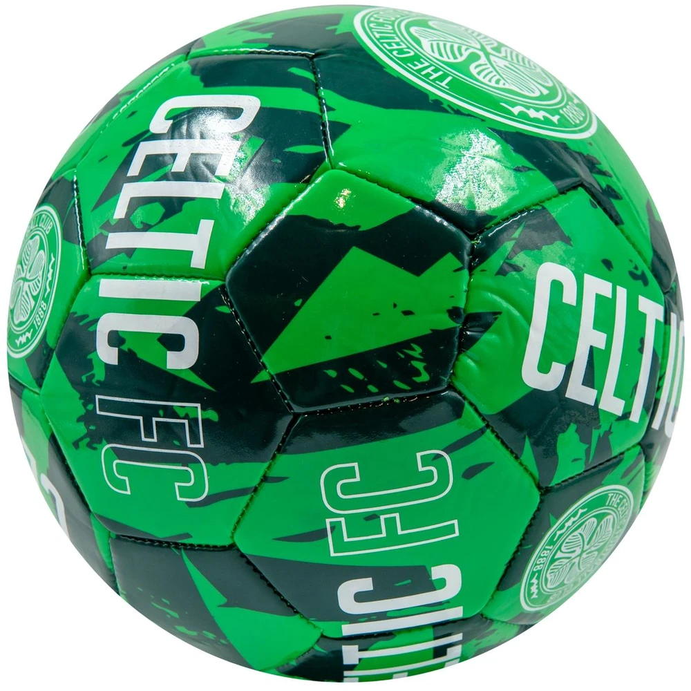 Detal MZ - PIŁKA NOŻNA LICENCJA Futbolo kamuolys Celtic R5 Graffiti CE09878 98787