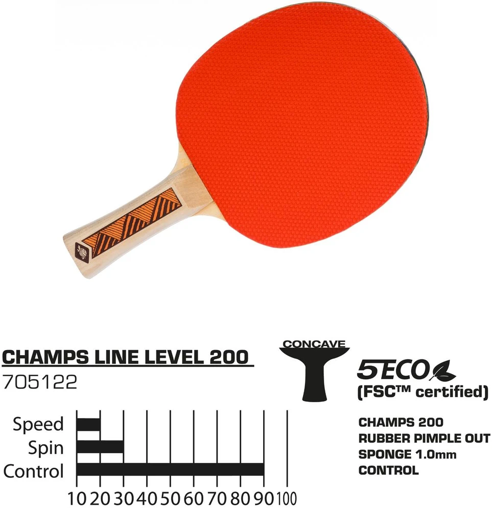 Stalo teniso raketė DONIC Champs 200