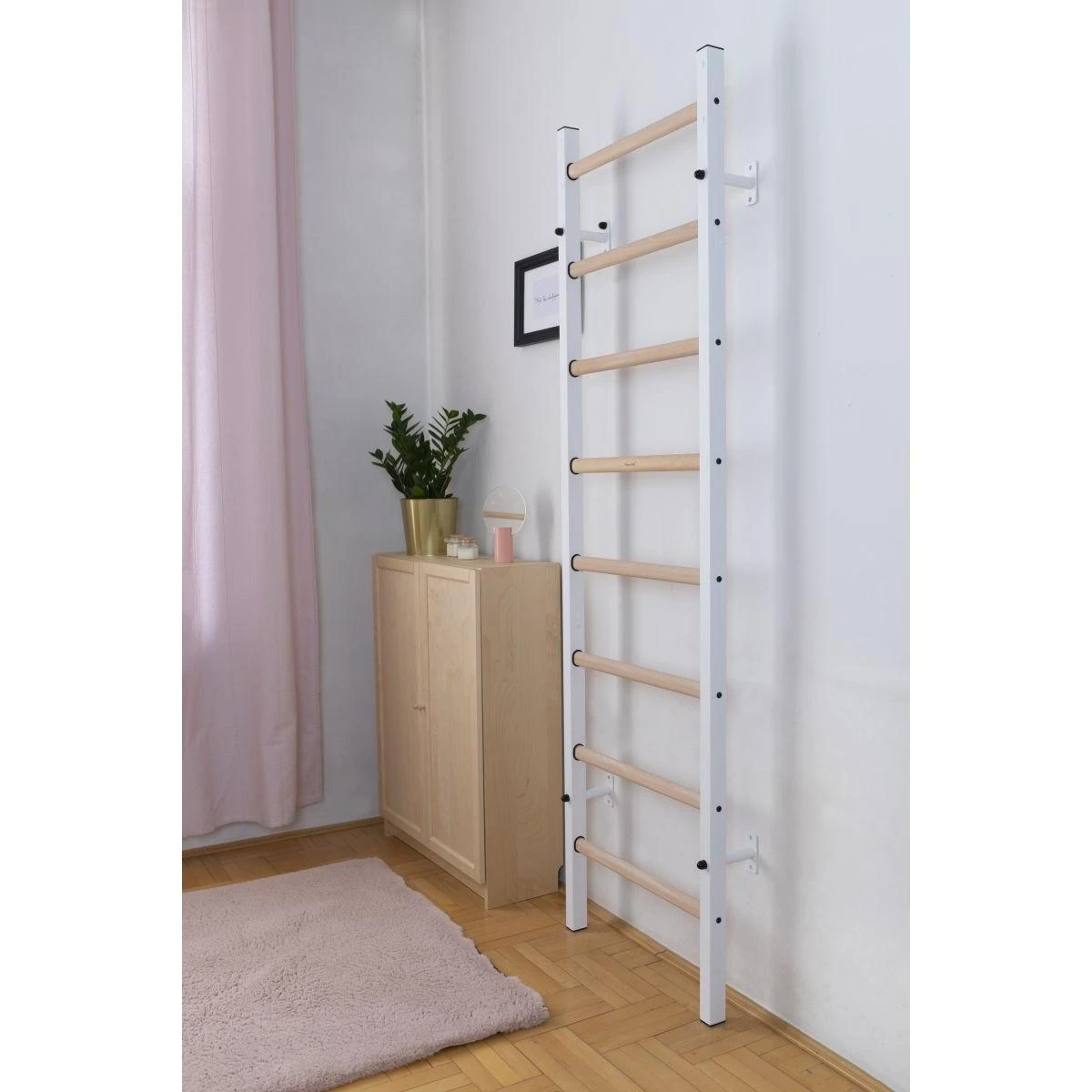 Benchk Gimnastinė kopetėlė iš metalo ir medžio