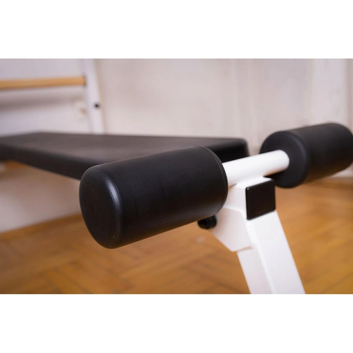 Benchk Medinė ir metalinė gimnastikos kopėčios su suoleliu