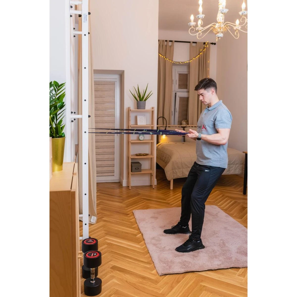 Gimnastikos kopėčios BenchK 700W