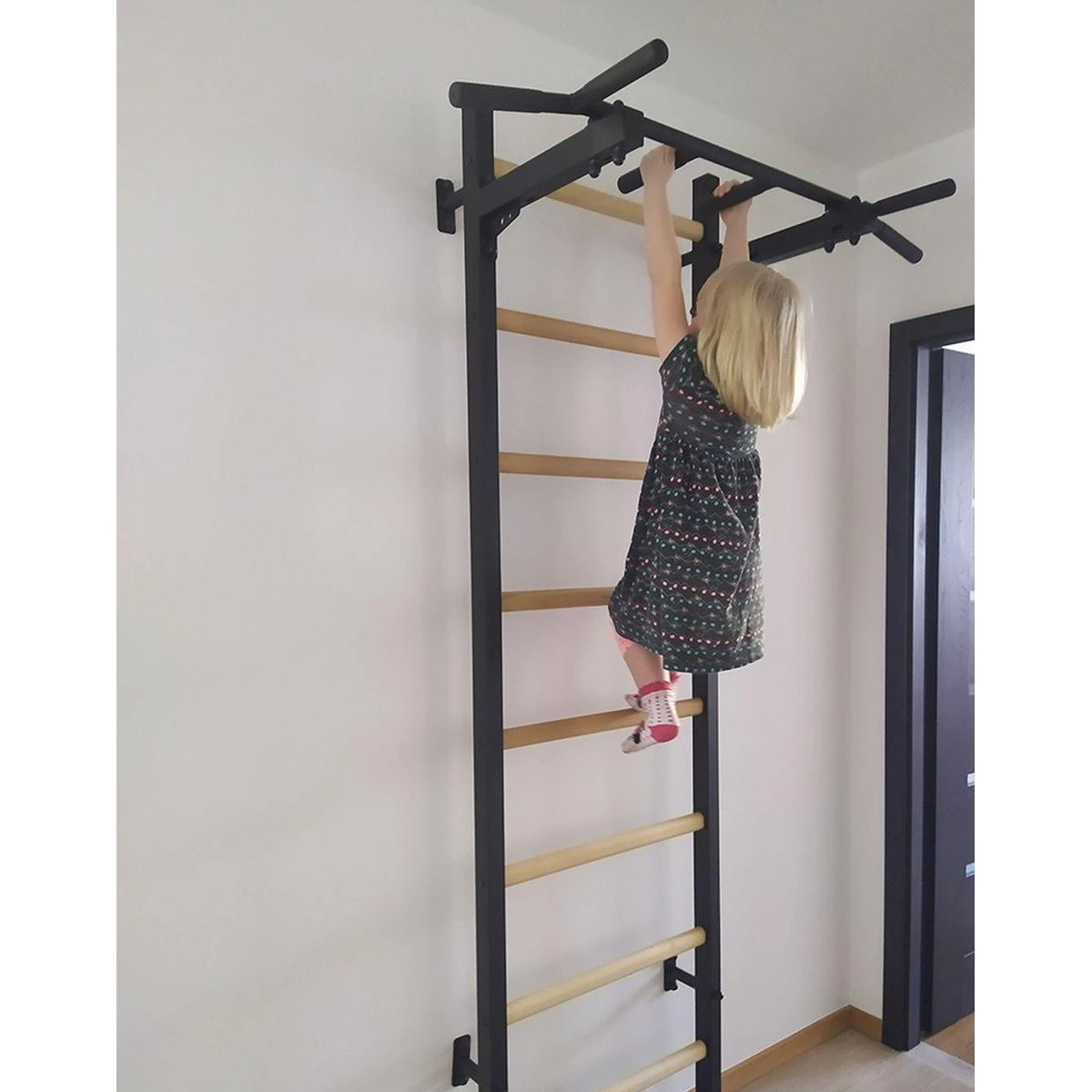 Medinė-metalinė gimnastikos kopėčia BenchK 221B