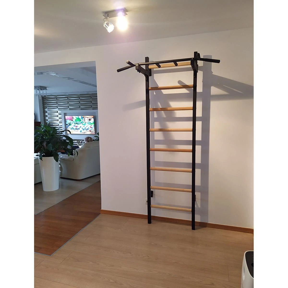 Medinė-metalinė gimnastikos kopėčia BenchK 221B