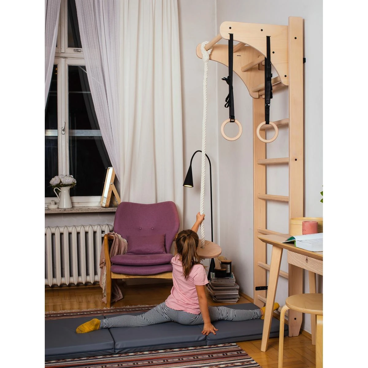 Gimnastikos sienelė su priedais BenchK 112