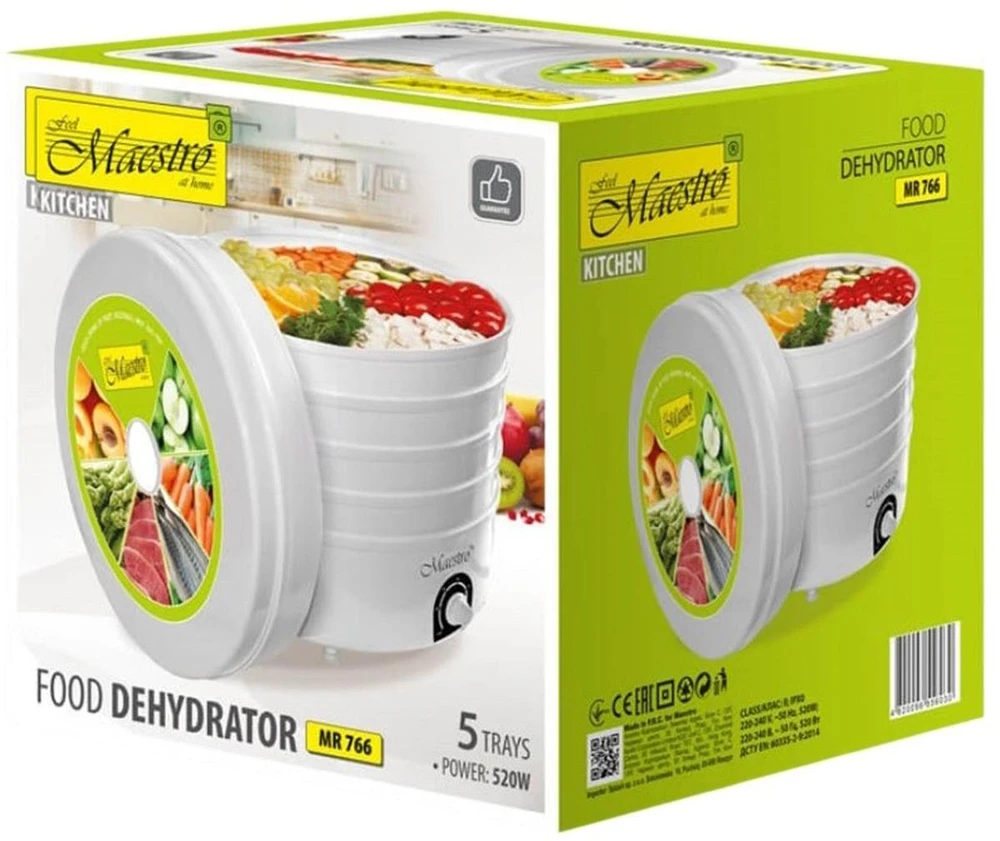 Maestro MR 766 Baltas 520 W
