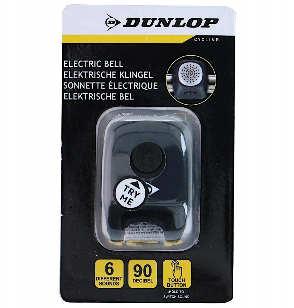 ELEKTRONINIS DVIRAČIO SKAMBUTIS 6 GARSŲ 90dB DUNLOP 255279
