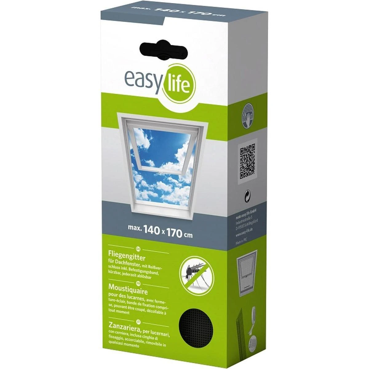Easy Life Mako Stoglangio apsauga nuo uodų 140x170 cm