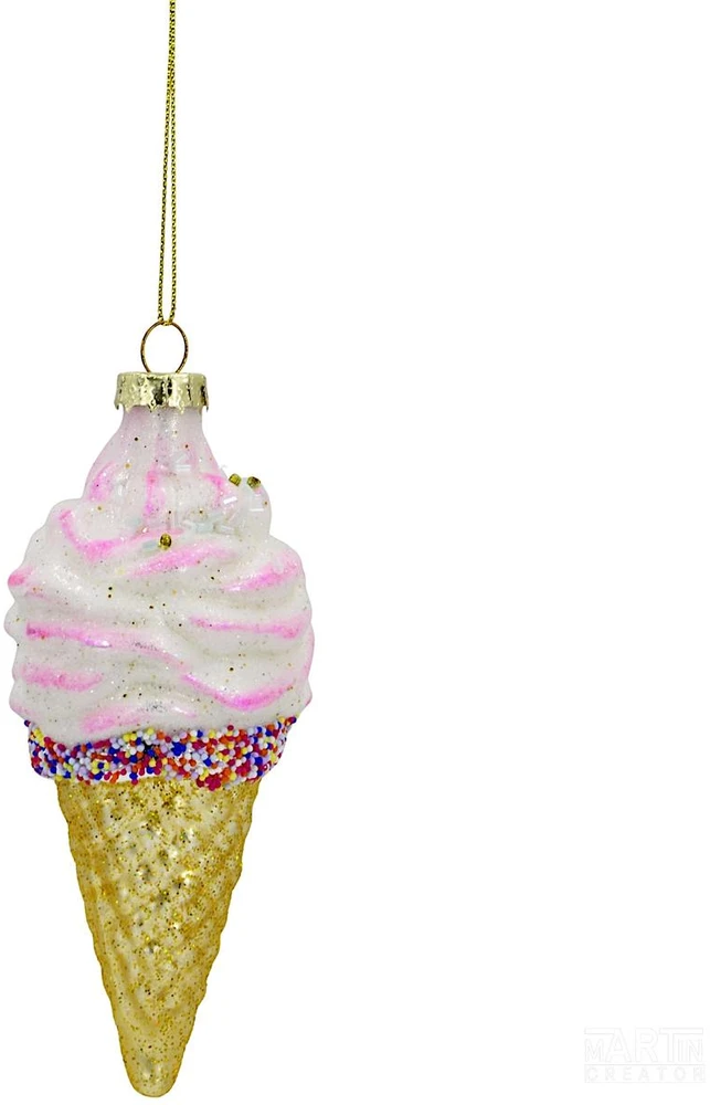 EDELMAN BOMBKA FORMÓWKA SZKLANA ICE CREAM 13,5CM MICA